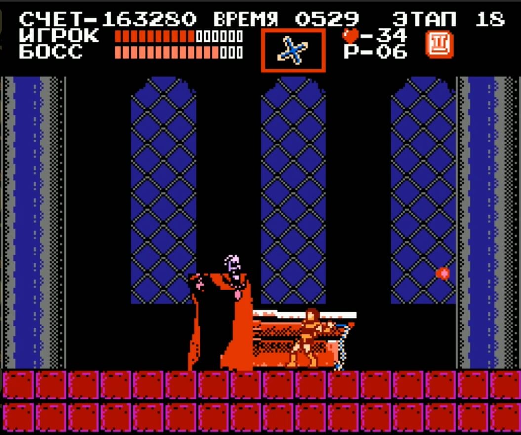 Castlevania - геймплей игры Dendy\NES